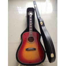 Acoustic hummingbird Cherry Sunburst