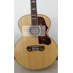 Custom chibson sj-200 super jumbo acoustic guitar natural 