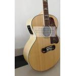 Custom chibson sj-200 super jumbo acoustic guitar natural 