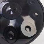 10 Note D Kurd Aurora Black Stainless Steel Handpan