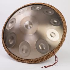 10 Note D Kurd Gold Stainless Steel Handpan