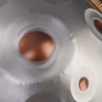 12 Note D Kurd Golden Eye Stainless Steel Handpan